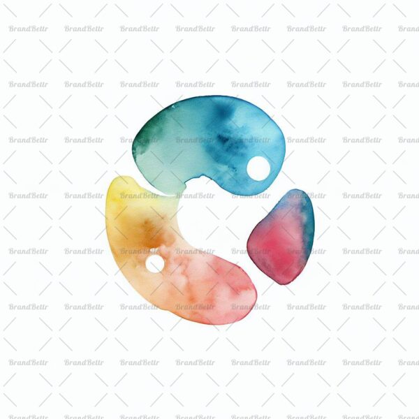 Aquarellfarbpalette