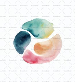 Aquarellfarbpalette