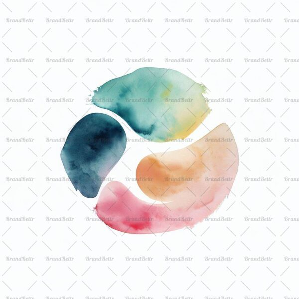Aquarellfarbpalette