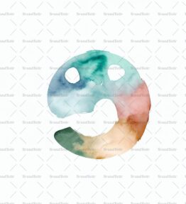 Aquarellfarbpalette
