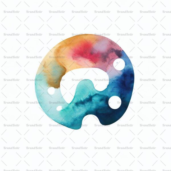 Aquarellfarbpalette