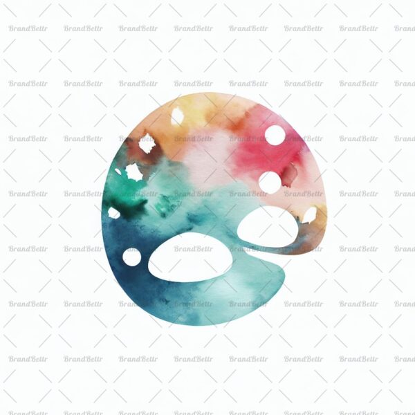 Aquarellfarbpalette