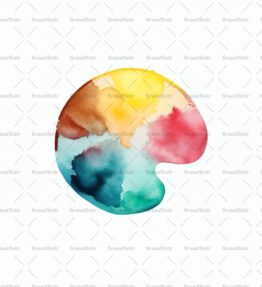 Aquarellfarbpalette