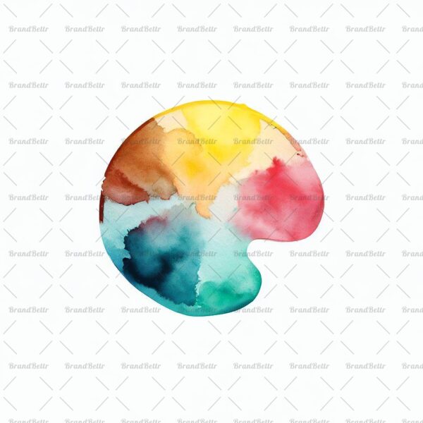 Aquarellfarbpalette