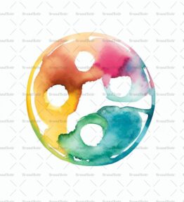 Aquarellfarbpalette