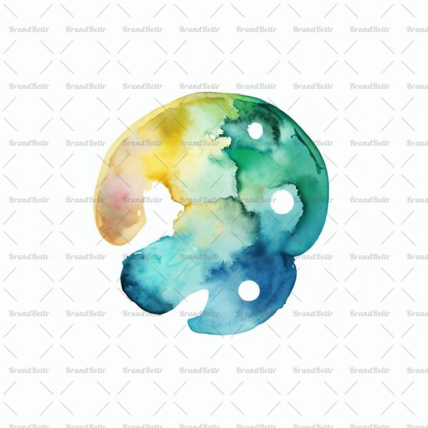 Aquarellfarbpalette