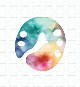 Aquarellfarbpalette