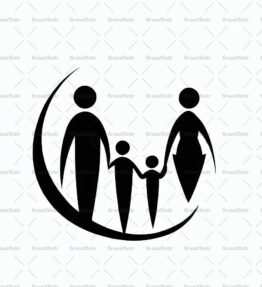 Familiensilhouette