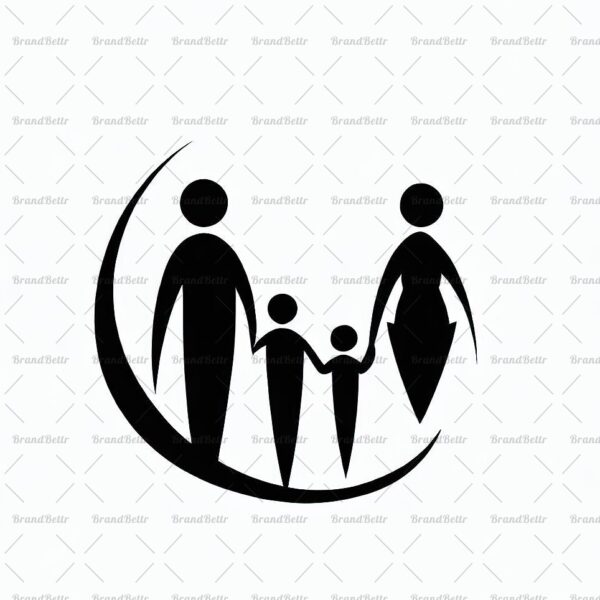 Familiensilhouette