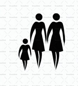 Familiensilhouette