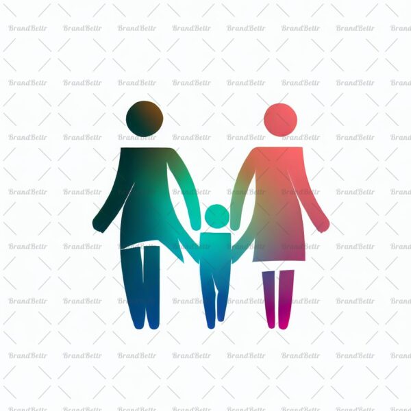 Familiensilhouette
