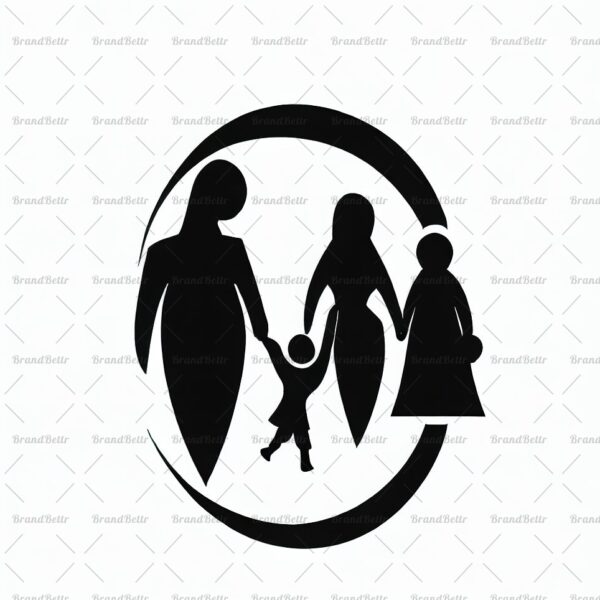 Familiensilhouette