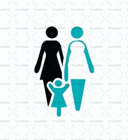 Familiensilhouette