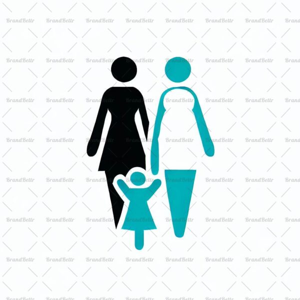 Familiensilhouette